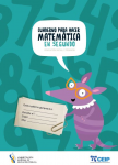 Cuaderno para hacer matemática en segundo año